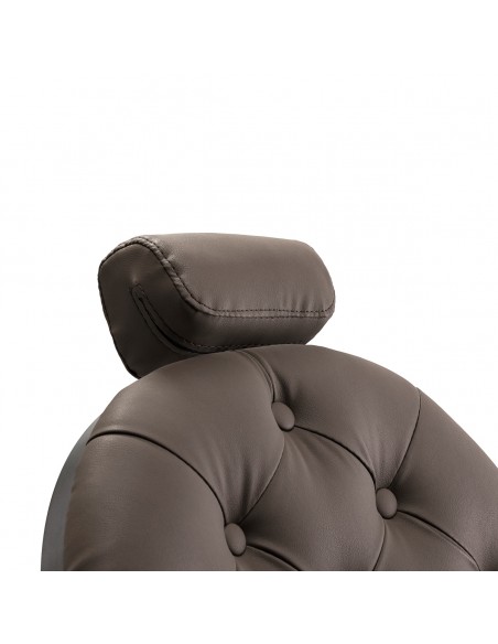 Barber chair Gabbiano Niccolo Brown