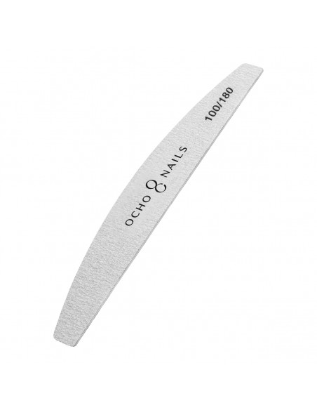 Ocho Nails half-moon slim file 100/180 10 pcs.