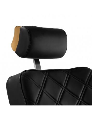 Barber chair Gabbiano Leonardo Gold Black