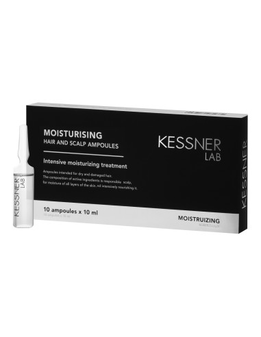 KESSNER LAB Moisturising ampoules for scalp and hair 10 x 10 ml