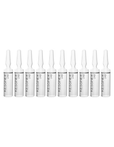 Premium Head Massage Brush and Ampoules Set Kessner Lab Moisturizing 