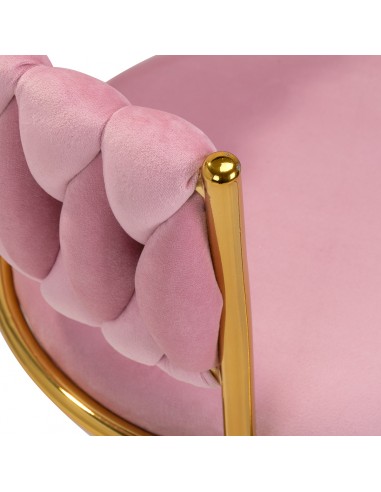 4Rico swivel chair QS-GW01G pink