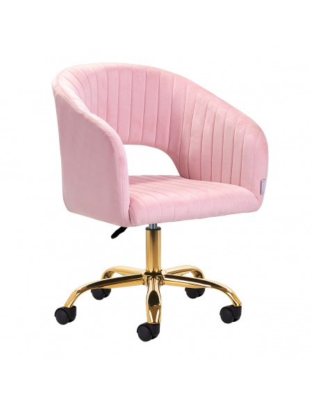 4Rico swivel chair QS-OF212G pink