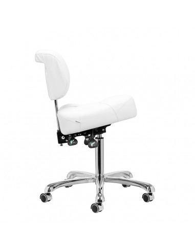 Giovanni podiatry stool 1005 white