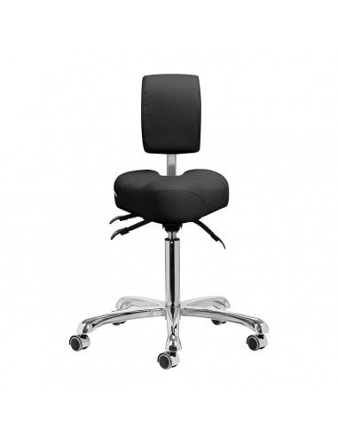 Giovanni podiatry stool 1005 black