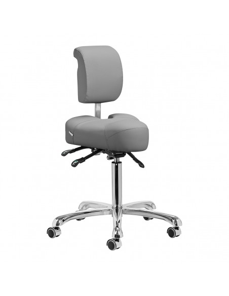 Giovanni podiatry stool 1005 grey