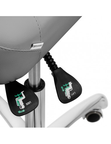 Giovanni podiatry stool 1005 grey