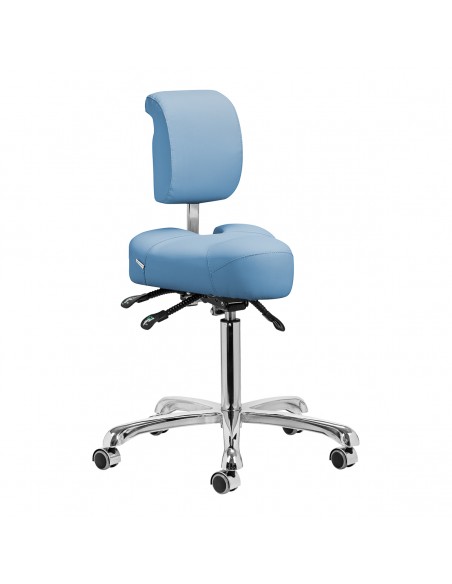 Podiatry Stool 1005 Giovanni Medical Blue