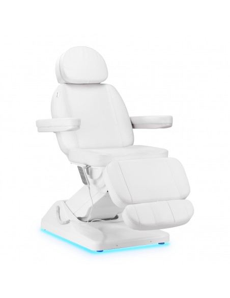 Electric cosmetic chair SILLON Luxury 3 motors white