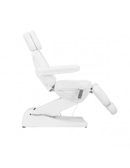 Electric cosmetic chair SILLON Luxury 3 motors white