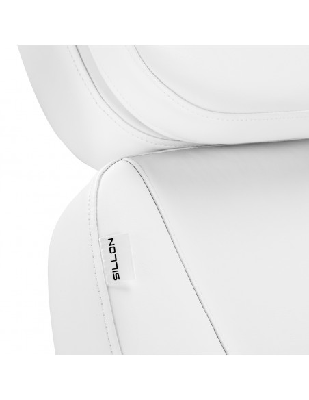 Electric cosmetic chair SILLON Luxury 3 motors white