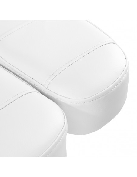 Electric cosmetic chair SILLON Luxury 3 motors white