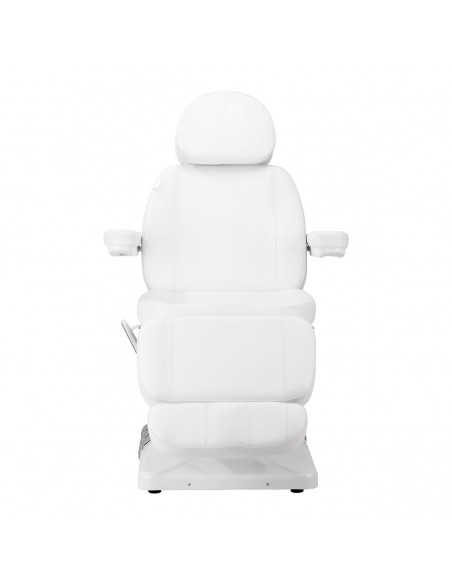 Electric cosmetic chair SILLON Luxury 3 motors white foot control