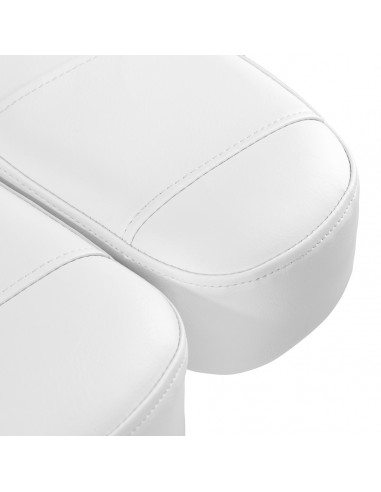 Electric cosmetic chair SILLON Luxury 3 motors white foot control