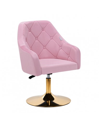 4Rico swivel chair QS-BL14G pink