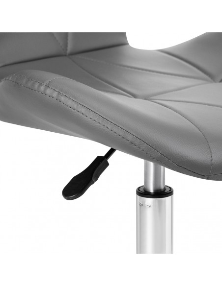 Cosmetic stool QS-06 gray