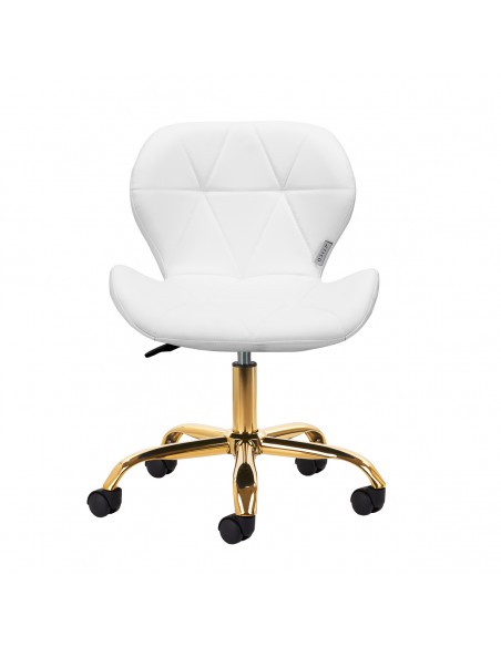 Cosmetic stool QS-06G white