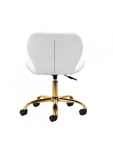 Cosmetic stool QS-06G white