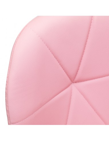 Cosmetic stool QS-06G pink