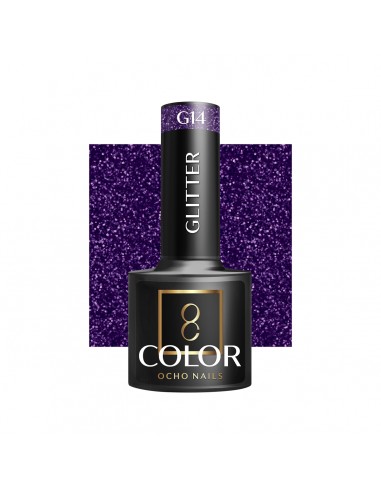 OCHO NAILS Hybrid nail polish glitter G14 -5 g