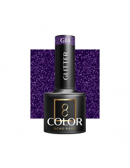 OCHO NAILS Hybrid nail polish glitter G14 -5 g