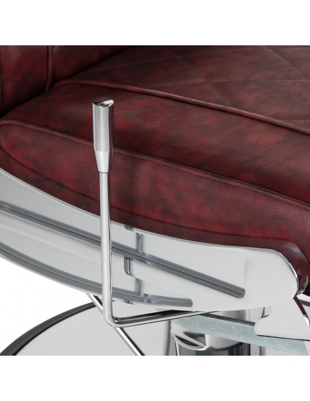 Hair System barber chair BM88066 burgundy
