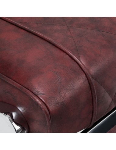Hair System barber chair BM88066 burgundy