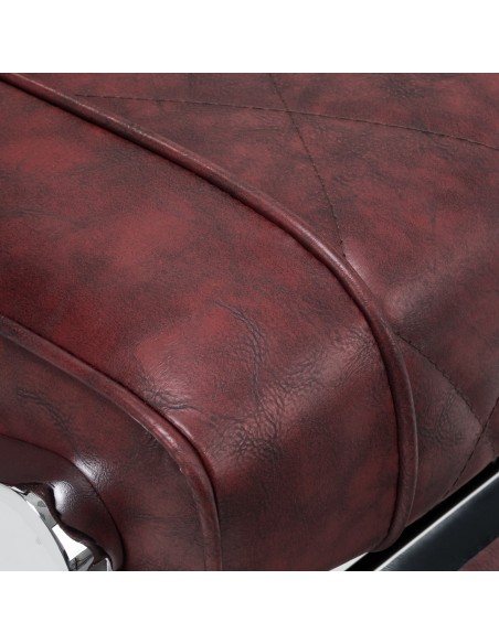 Hair System barber chair BM88066 burgundy