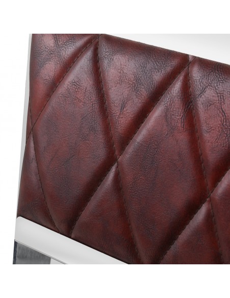 Hair System barber chair BM88066 burgundy