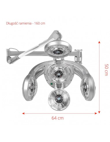 Gabbiano wall-mounted infrazone GD-505W black