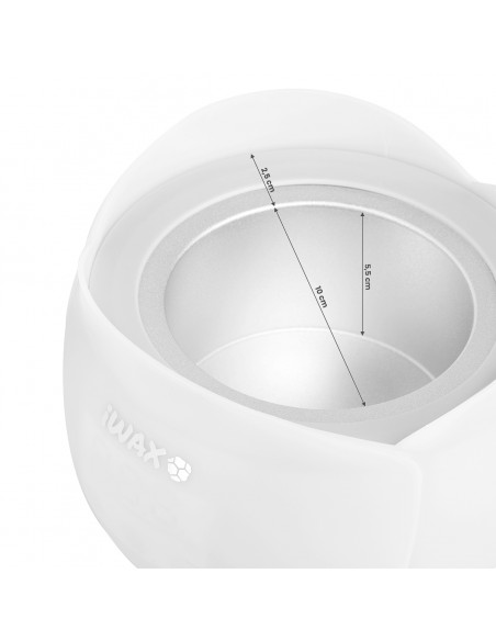 iWax Flower wax heater white 