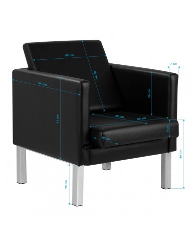 Gabbiano waiting room chair BM18011