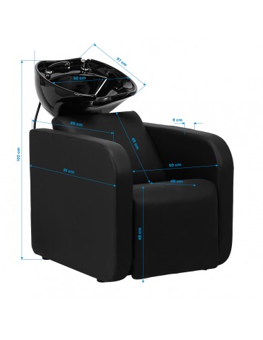 Gabbiano Sylvia hairdressing wash station