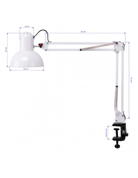 PiX 314 desk lamp white