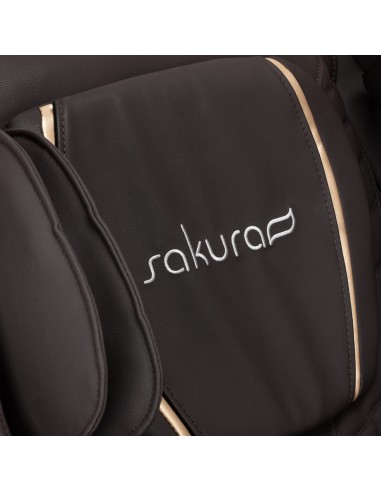 Sakura massage chair 306A wooden leather
