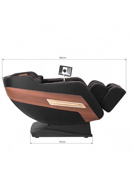 Sakura massage chair 306A wooden leather