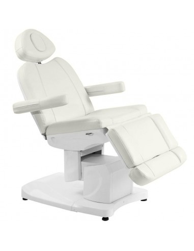 Electric cosmetic chair azzurro 708a 4 strong. white