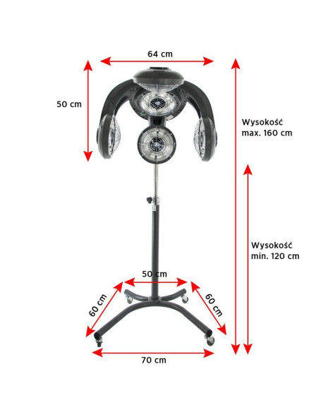 Gabbiano infrazon standing gl-505s silver