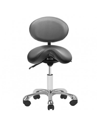 Cosmetic stool 1025 black giovanni