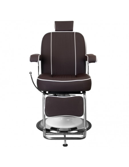 Gabbiano amadeo brown barber chair