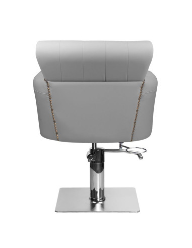 Hair system barber chair ber 8541 gray