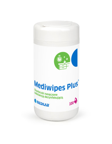 Mediwipes plus alcohol wipes for surface disinfection