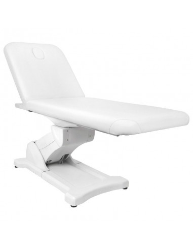 Electric bed for massage azzurro 808 2 pot. White