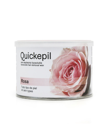 Quickepil depilatory wax can, rose 400ml
