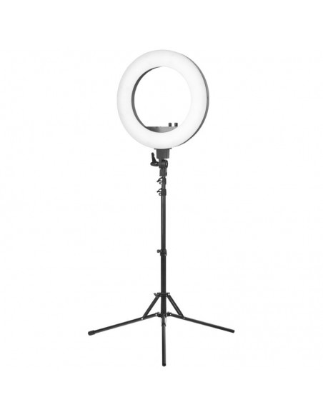 Ring light 18 "48w led black + tripod