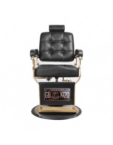 Gabbiano Black Boss Barber Chair