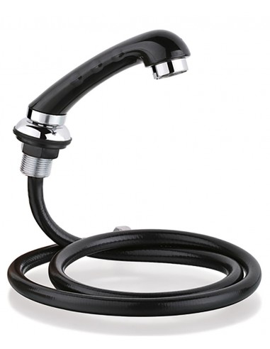 Black washbasin head