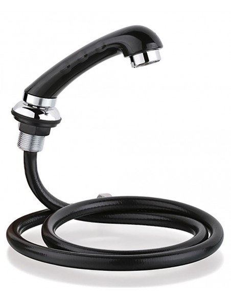 Black washbasin head