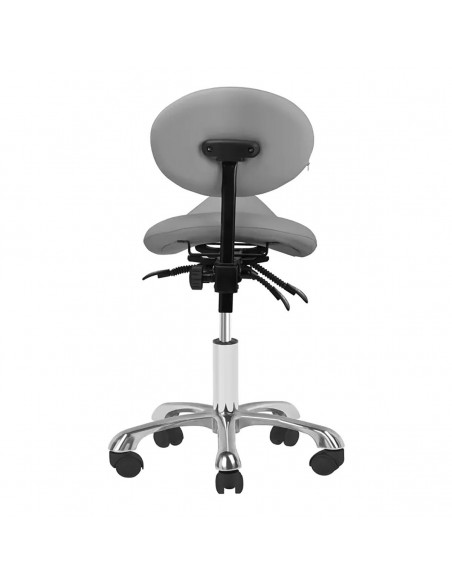 Cosmetic stool 1025 gray giovanni