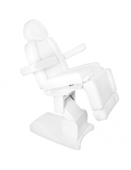 Electric cosmetic chair azzurro 708a 4 strong. white heated